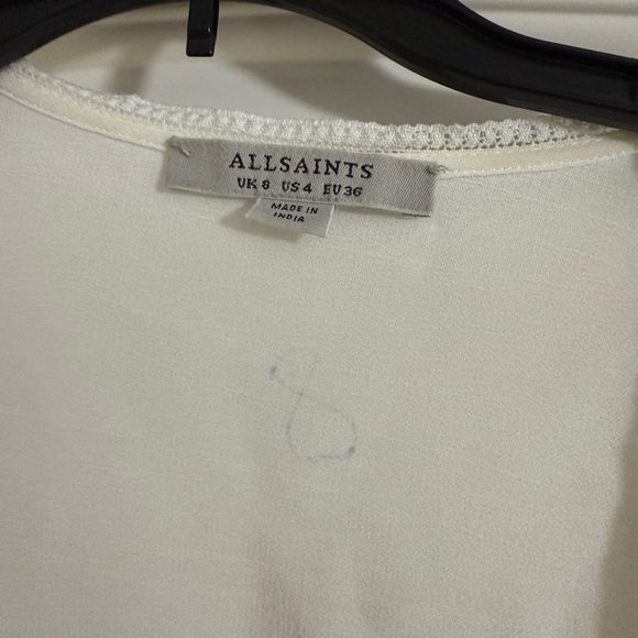 All Saints Zariah Wrap top Size M - Picture 8 of 8